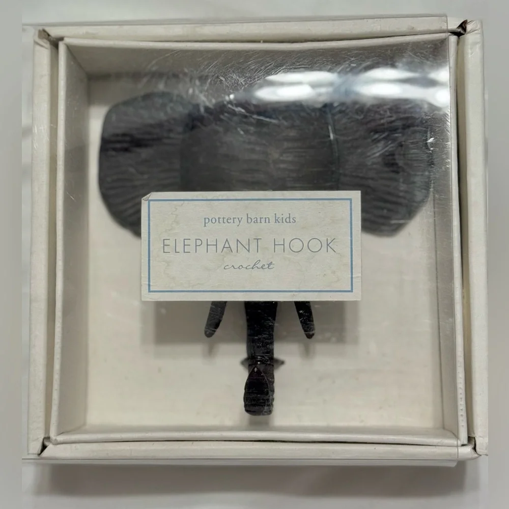 NIB Pottery Barn Kids Elephant Wall Hook
